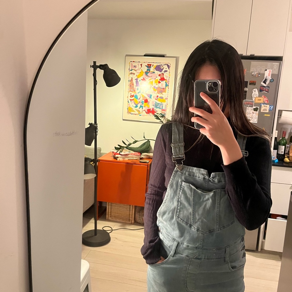 Women’s Jean Overall size S grey/blue
